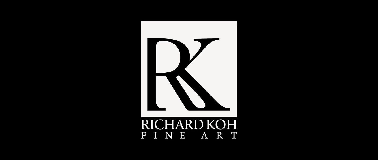 the logo for richard fine art