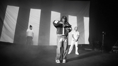 a man standing in front of a group of people