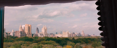 a view of a city from a window