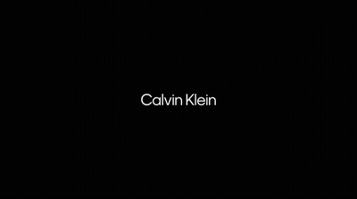 a black background with the word calvin written in white