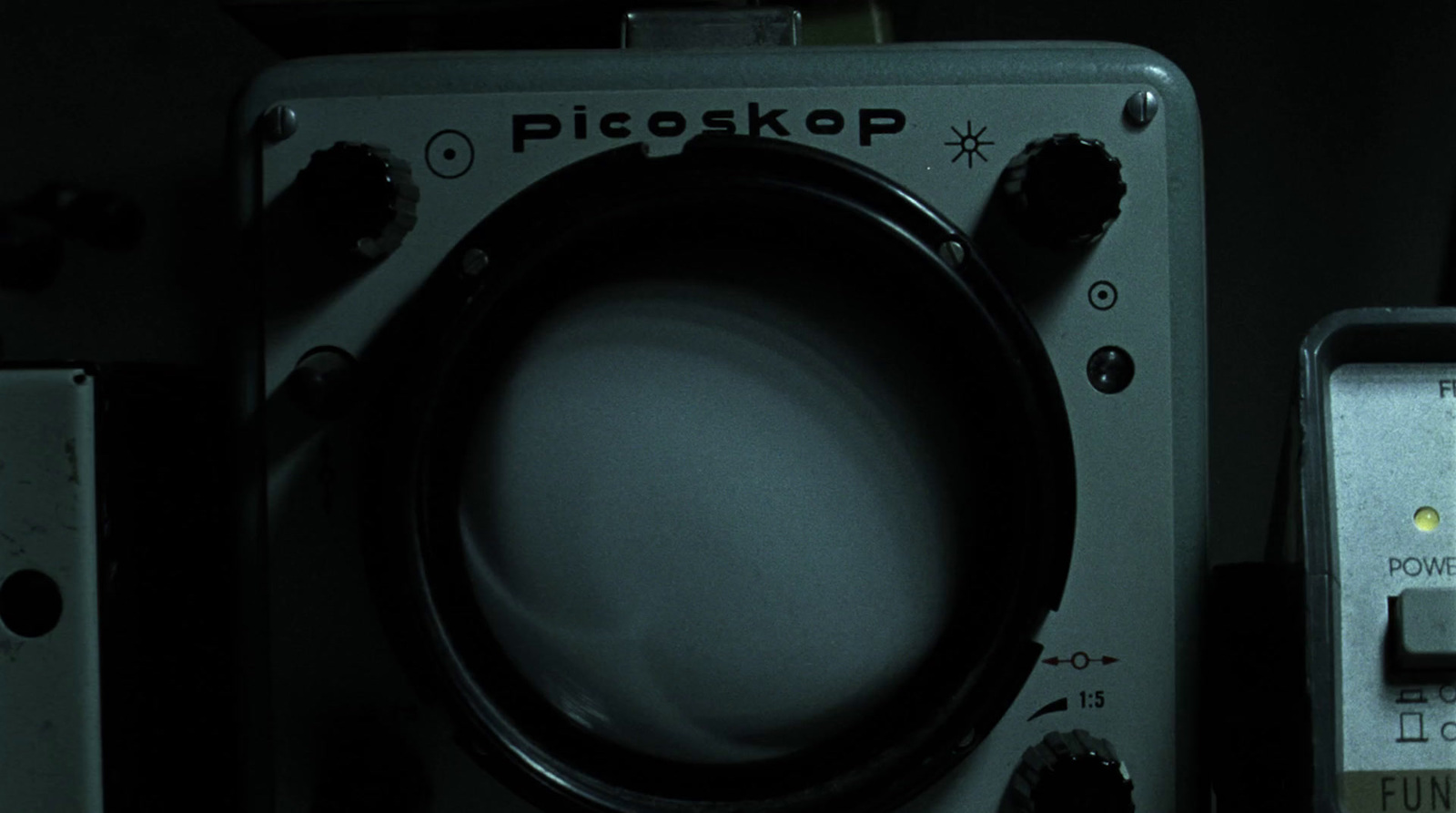 a close up of a washing machine in a room