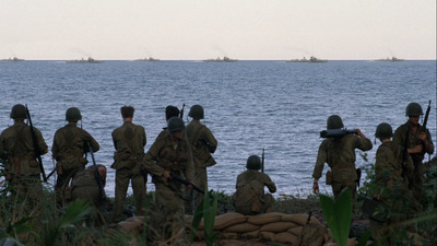 a group of soldiers standing next to each other