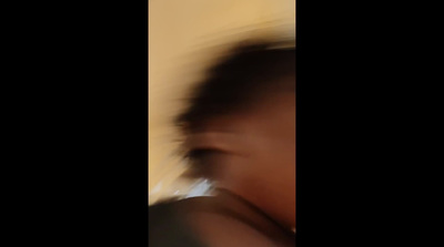 a blurry photo of a person with a cell phone