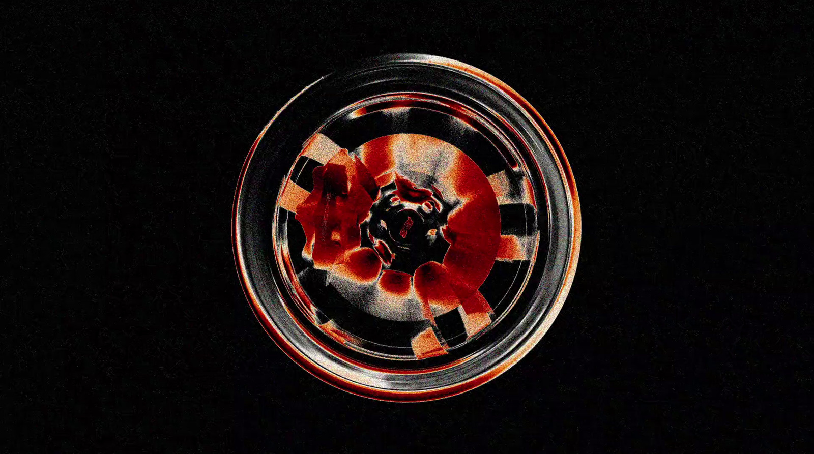 a picture of a flower in a glass bowl