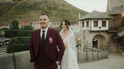 a man and a woman standing next to each other