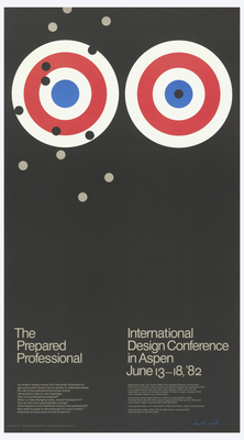 a poster for the international art and information conference