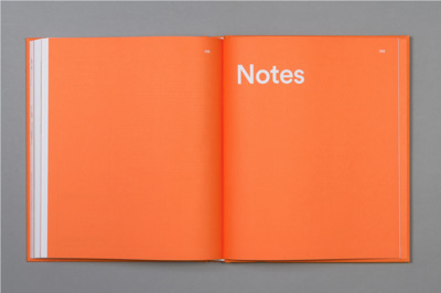 an orange notebook with the words notes written on it