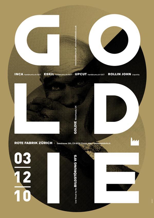 a black and white poster with the words go live