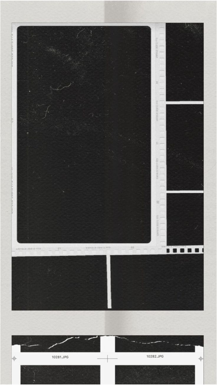 a black and white photo with a ruler on it