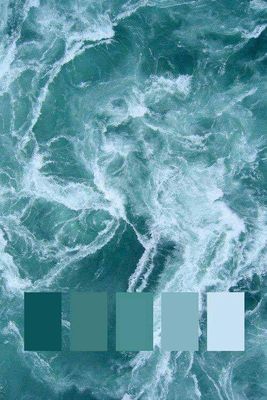 a picture of a blue ocean with waves