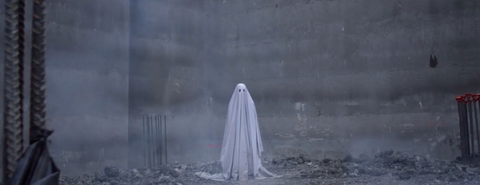 a ghost standing in the middle of a room