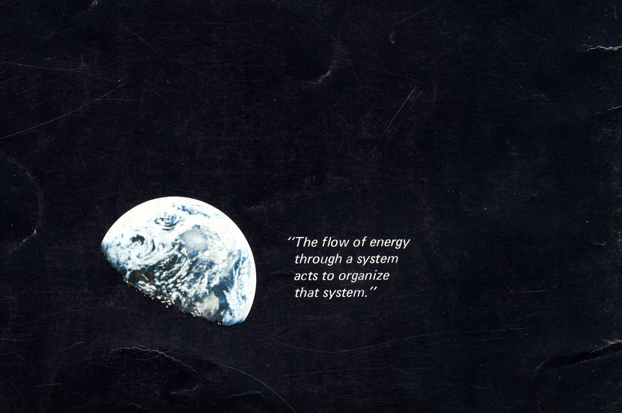 a picture of the earth with a quote on it