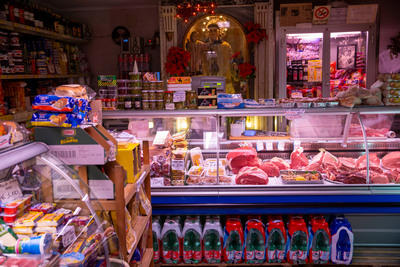 a store filled with lots of different types of food