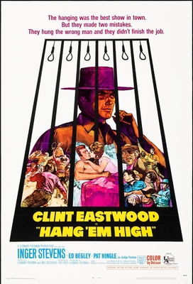 a movie poster for the film hang'em high