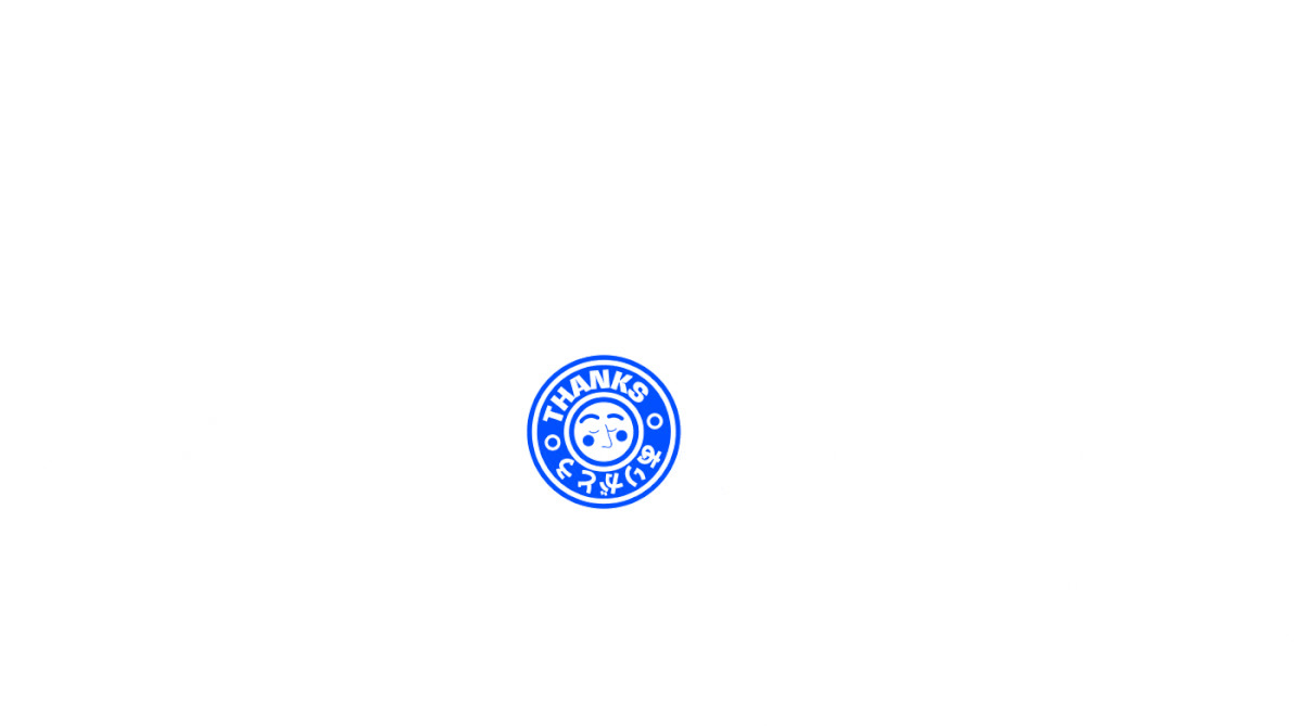 a white background with a blue circular logo