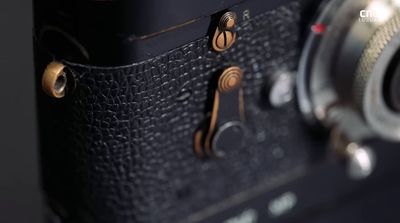 a close up of a camera with focus on the lens