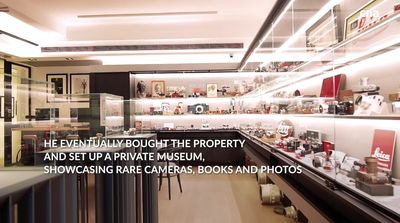 a room filled with lots of shelves filled with items