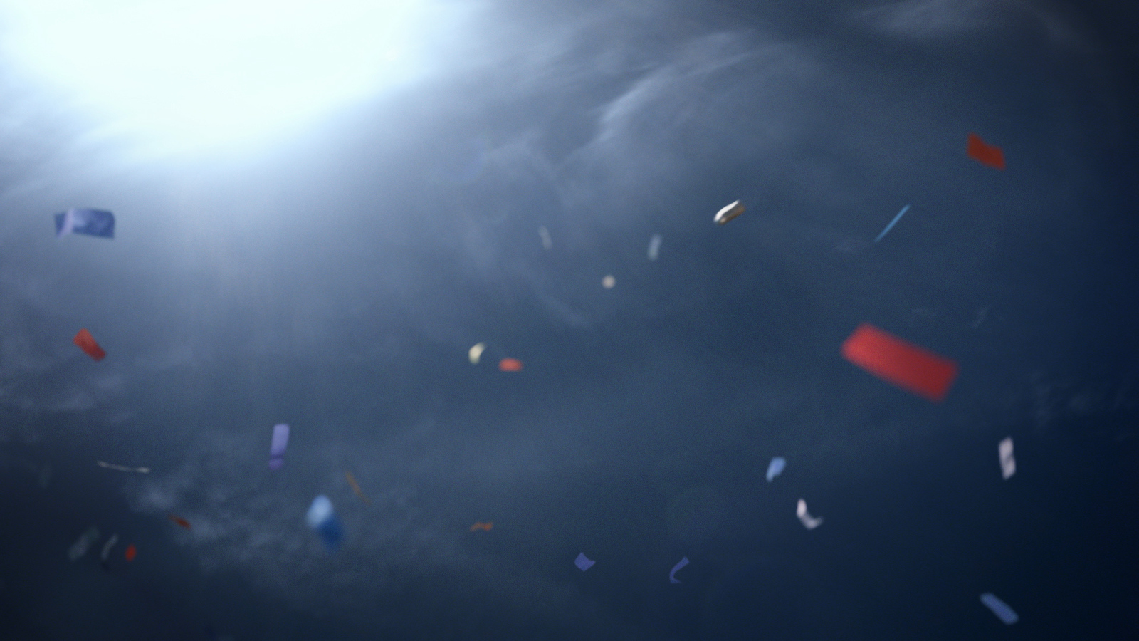 a group of colorful kites flying in the sky