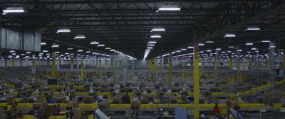 a large warehouse filled with lots of boxes