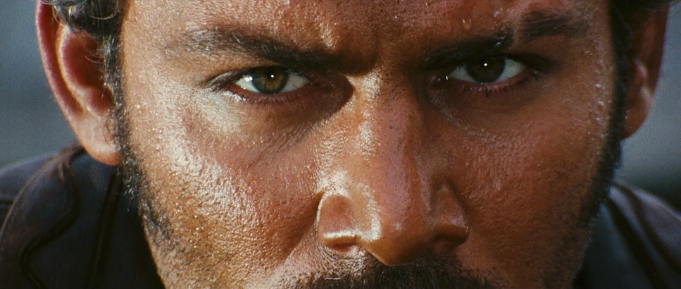 a close up of a man with a goatee