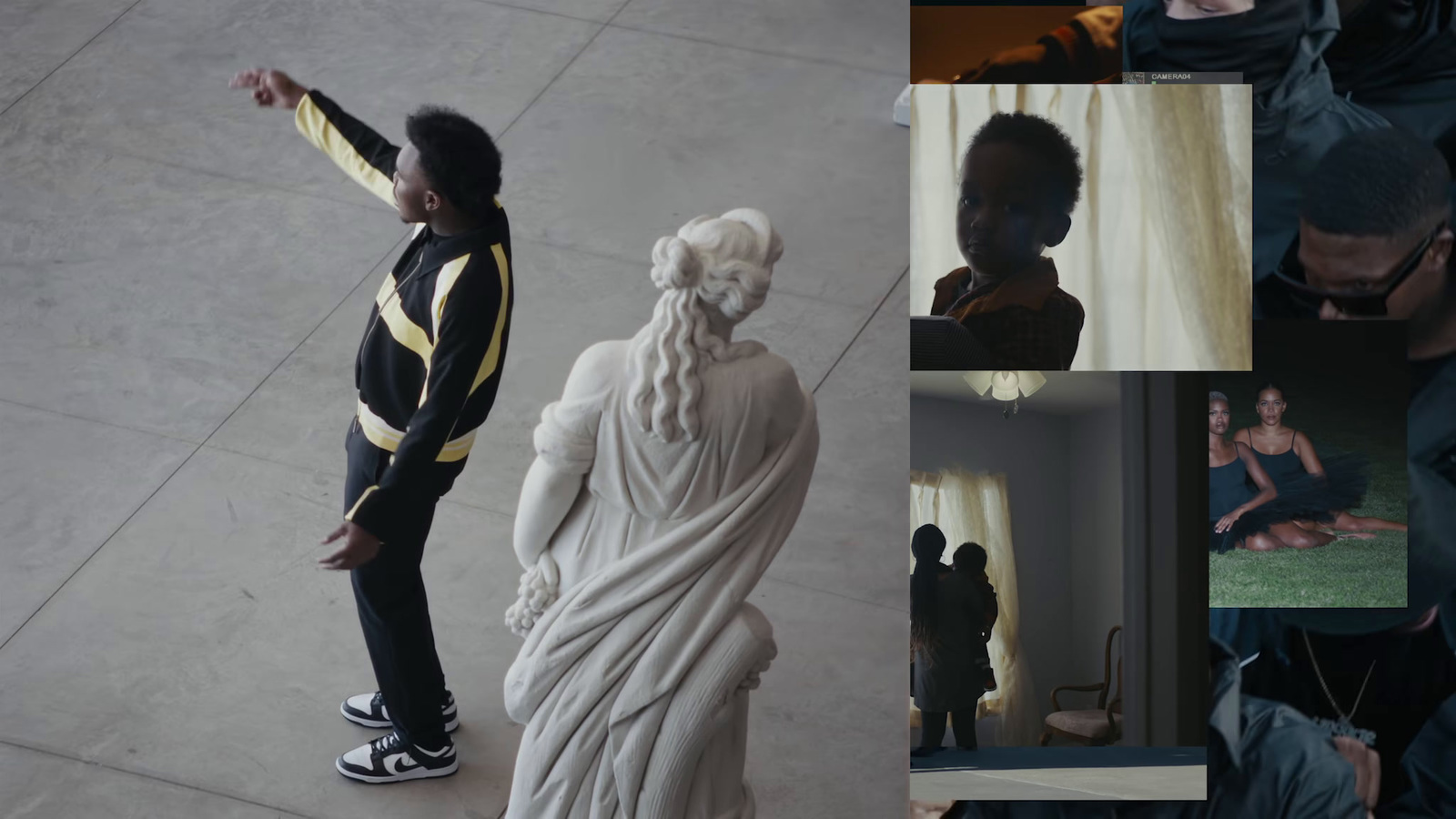 a collage of photos of a man and a woman