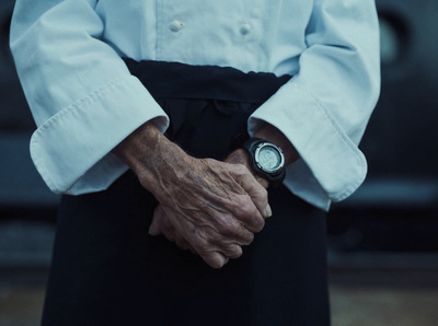 a person with a watch on their wrist