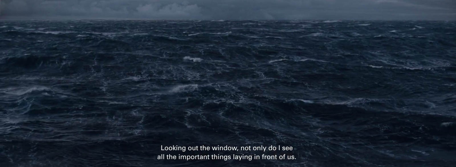 a picture of the ocean with a quote on it