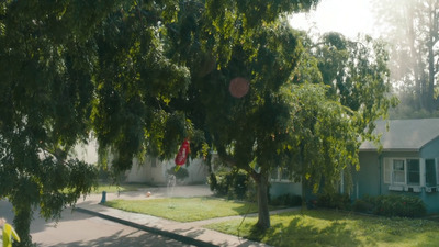 a house with a tree in front of it