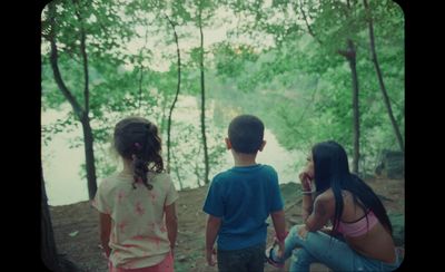 a group of young children standing next to each other