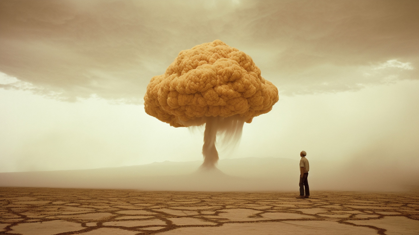 a man standing in front of a large tree