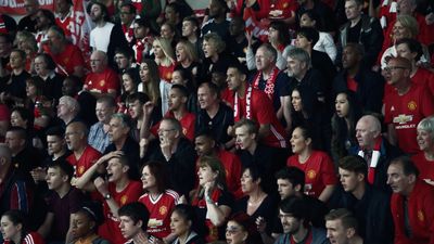 a large group of people in a stadium