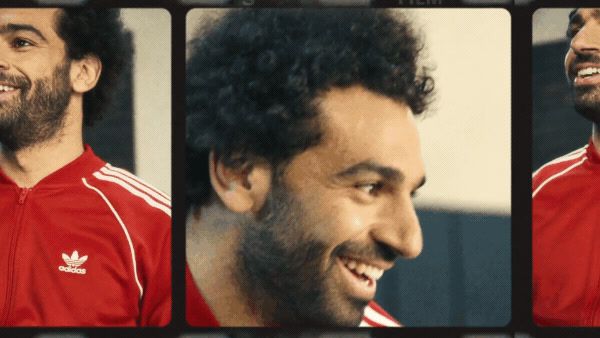 a collage of three photos of a man with curly hair