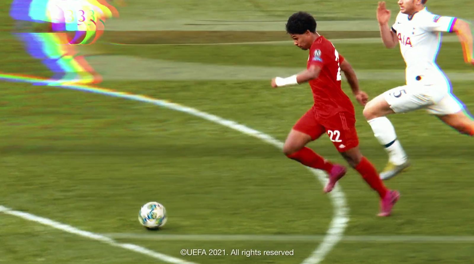 a couple of men playing a game of soccer