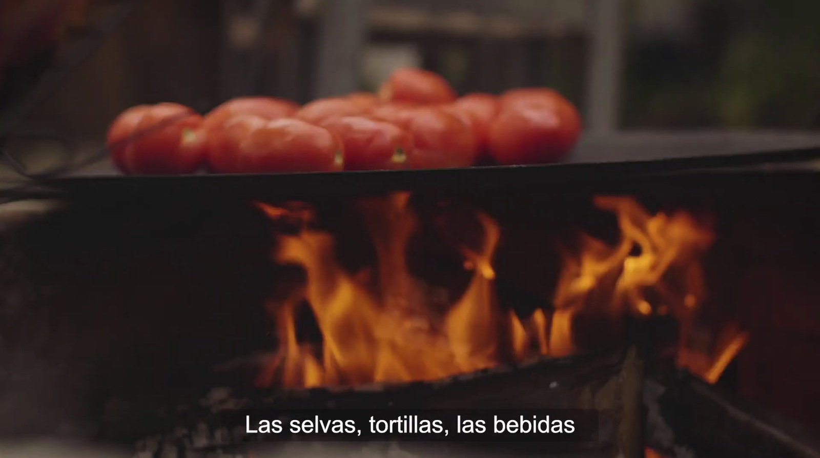 a bunch of tomatoes sitting on top of a grill