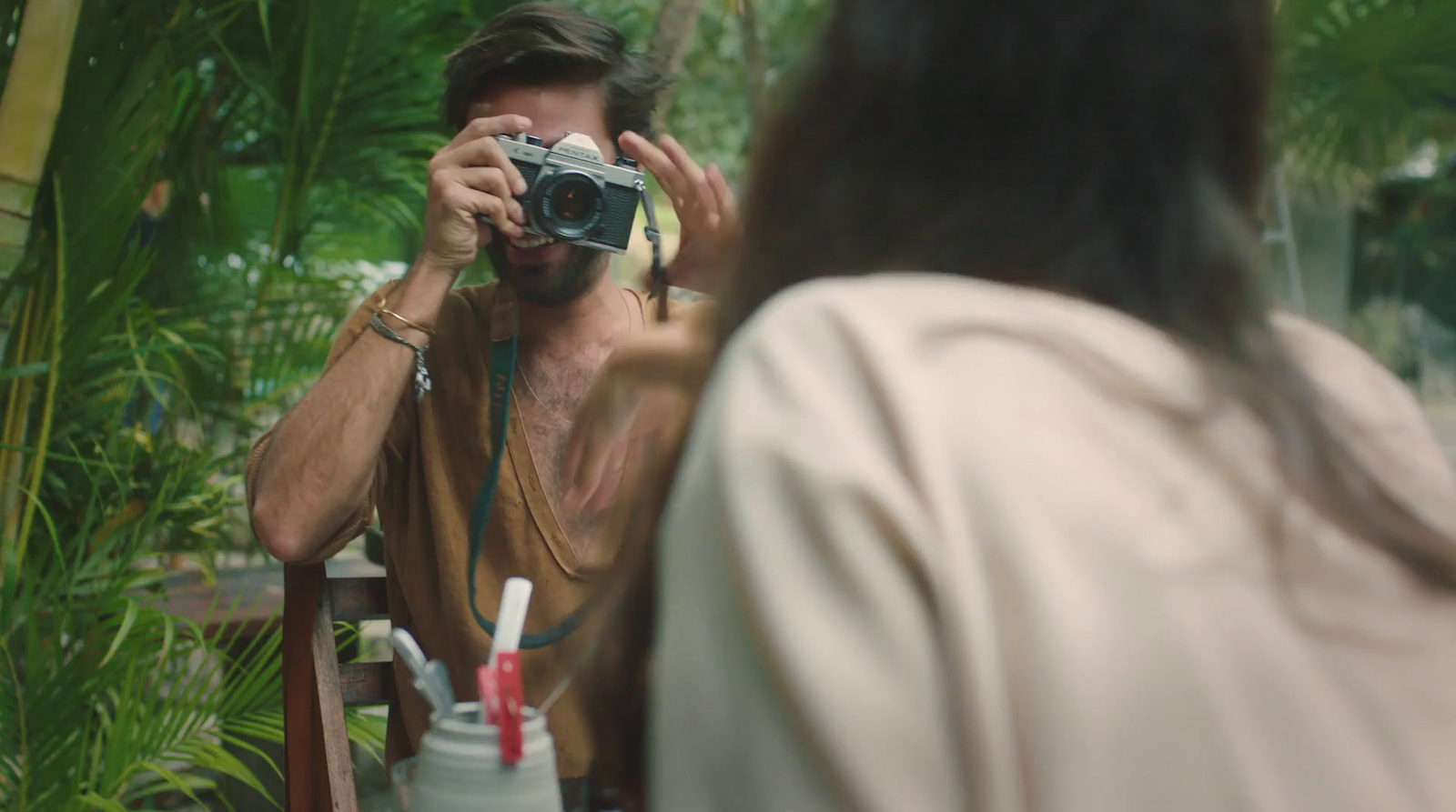 a man taking a picture of himself in a mirror