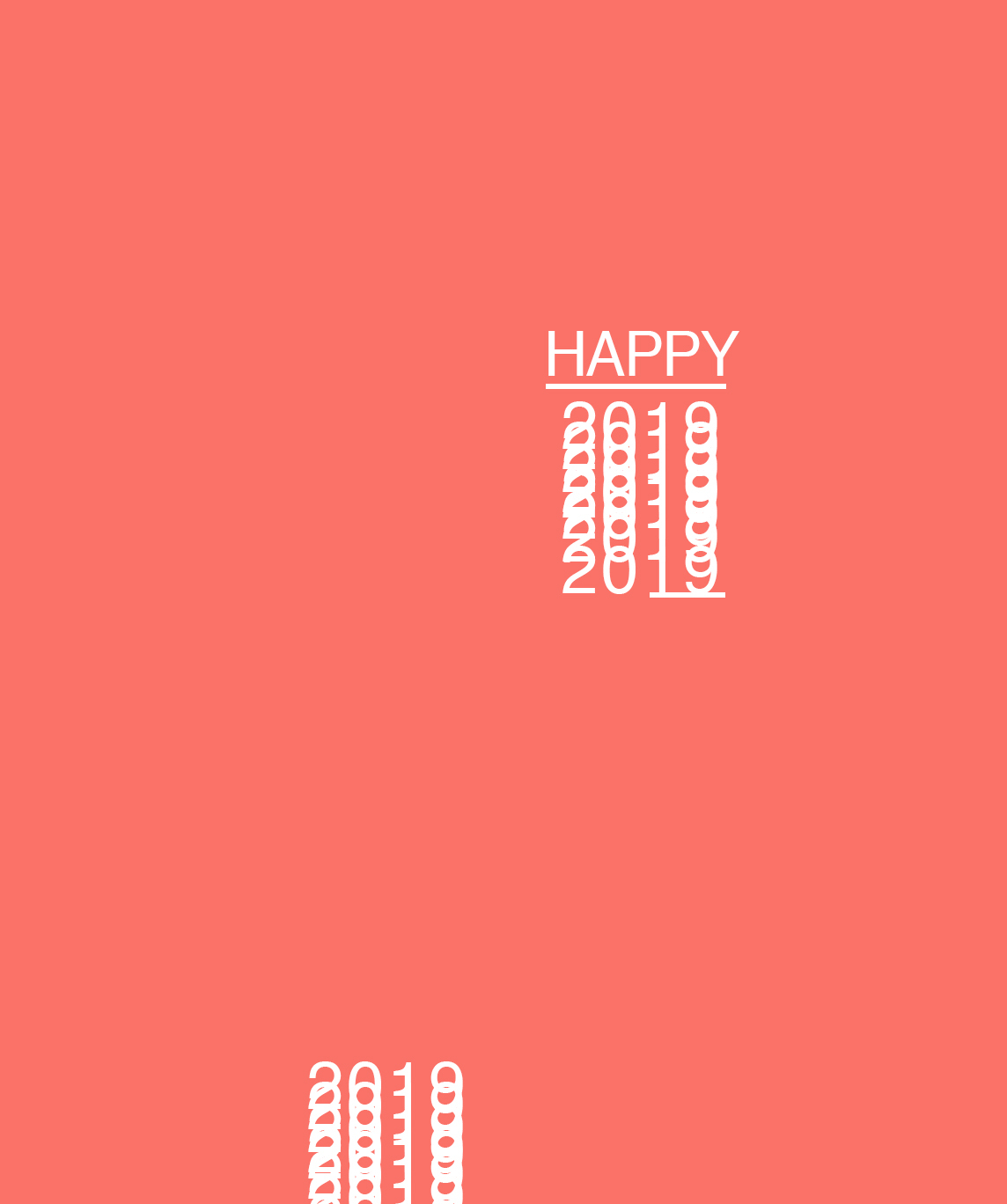 a red background with a happy new year message