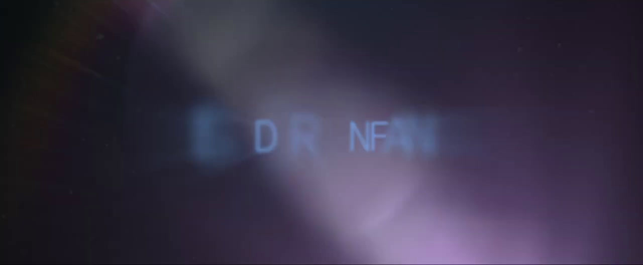 a blurry photo of the word dr n f n