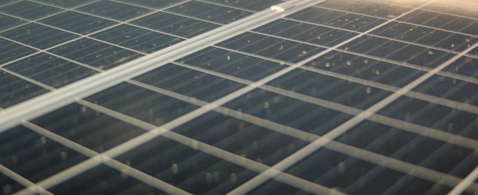 a close up of the side of a solar panel