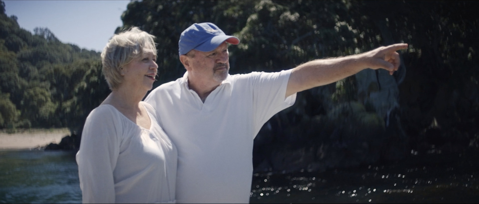 a man and a woman standing next to each other