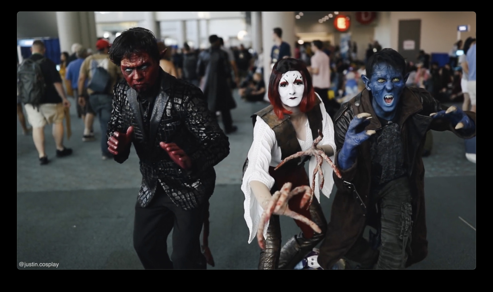 a group of people with painted faces and body paint