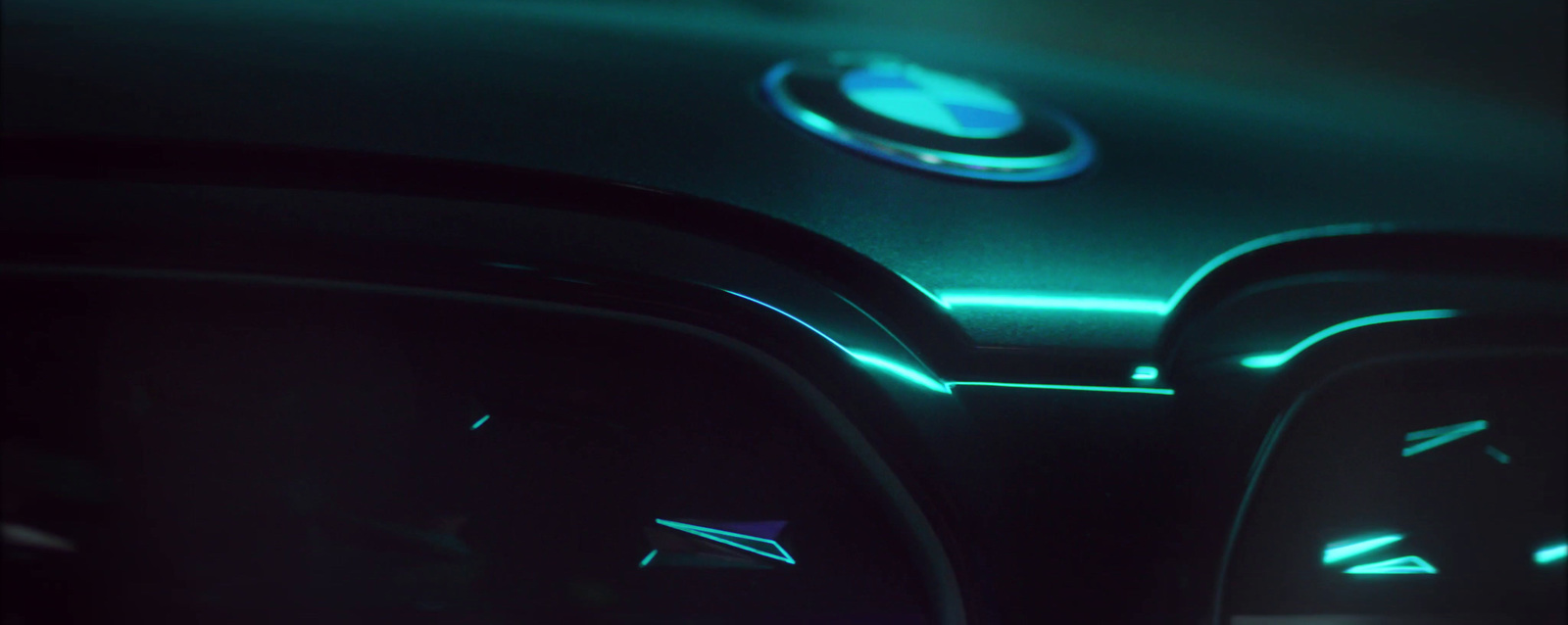 a close up of a car dashboard with the lights on