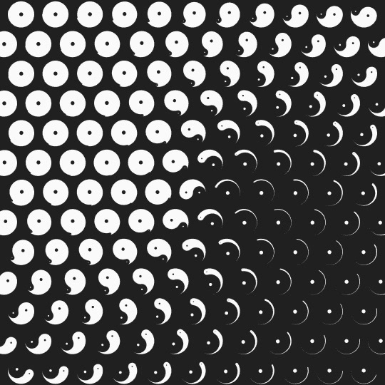 a black and white photo of the phases of the moon