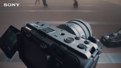 a camera sitting on top of a table