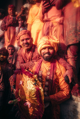 a group of men standing next to each other