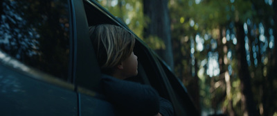 a woman leaning out the window of a car