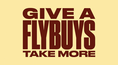 a poster with the words give a flybys take more