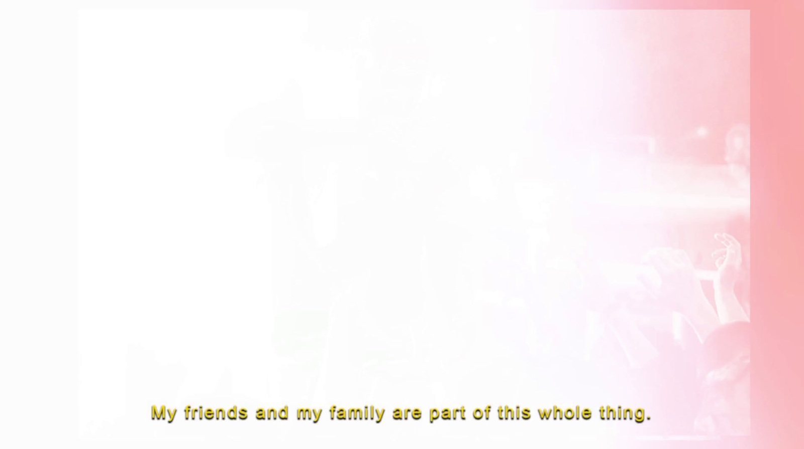 a picture of a pink and white background with a quote