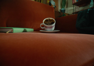 a cup of coffee sitting on top of a saucer