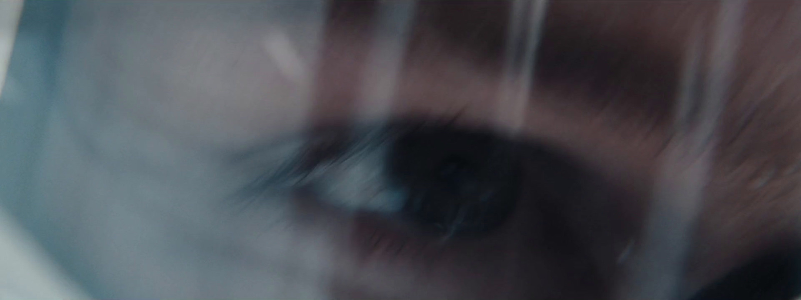 a blurry photo of a person's eye