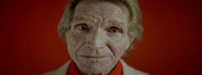 an old woman with wrinkles on her face